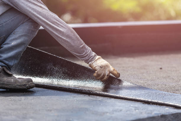 Professional Interior Drainage System technician working in Villas, FL